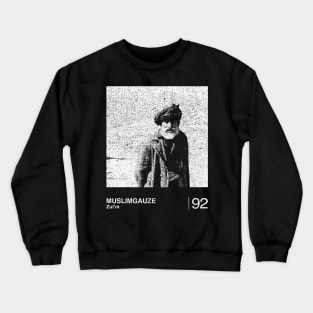 Muslimgauze / Minimalist Graphic Design Fan Artwork Crewneck Sweatshirt